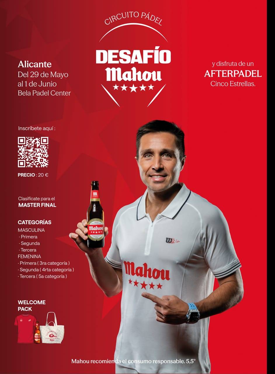 Cartel oficial Desafío Mahou Alicante
