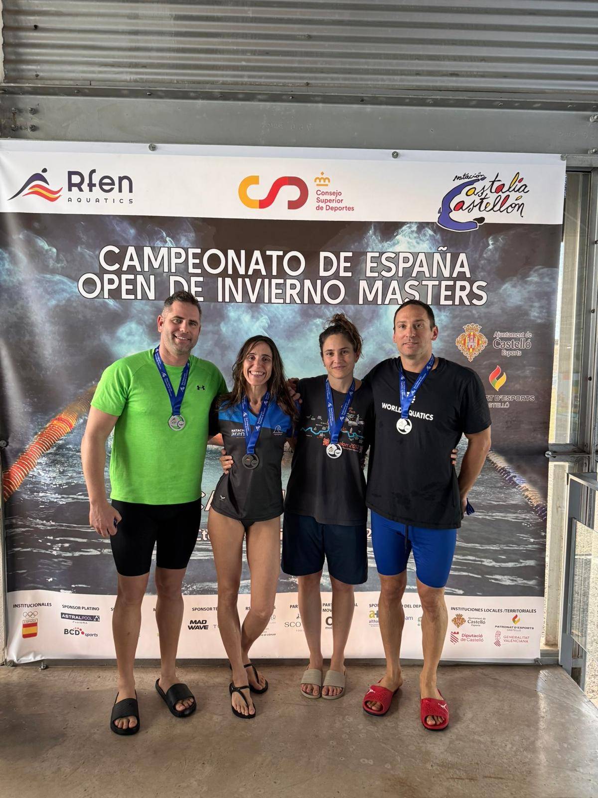 Nadadores Arena Alicante competición